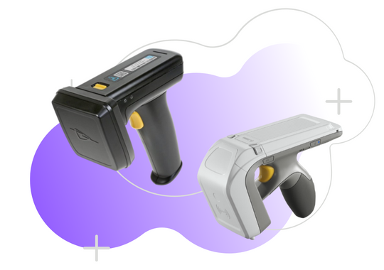 Mobile bluetooth RFID handheld readers for fixed asset tracking software